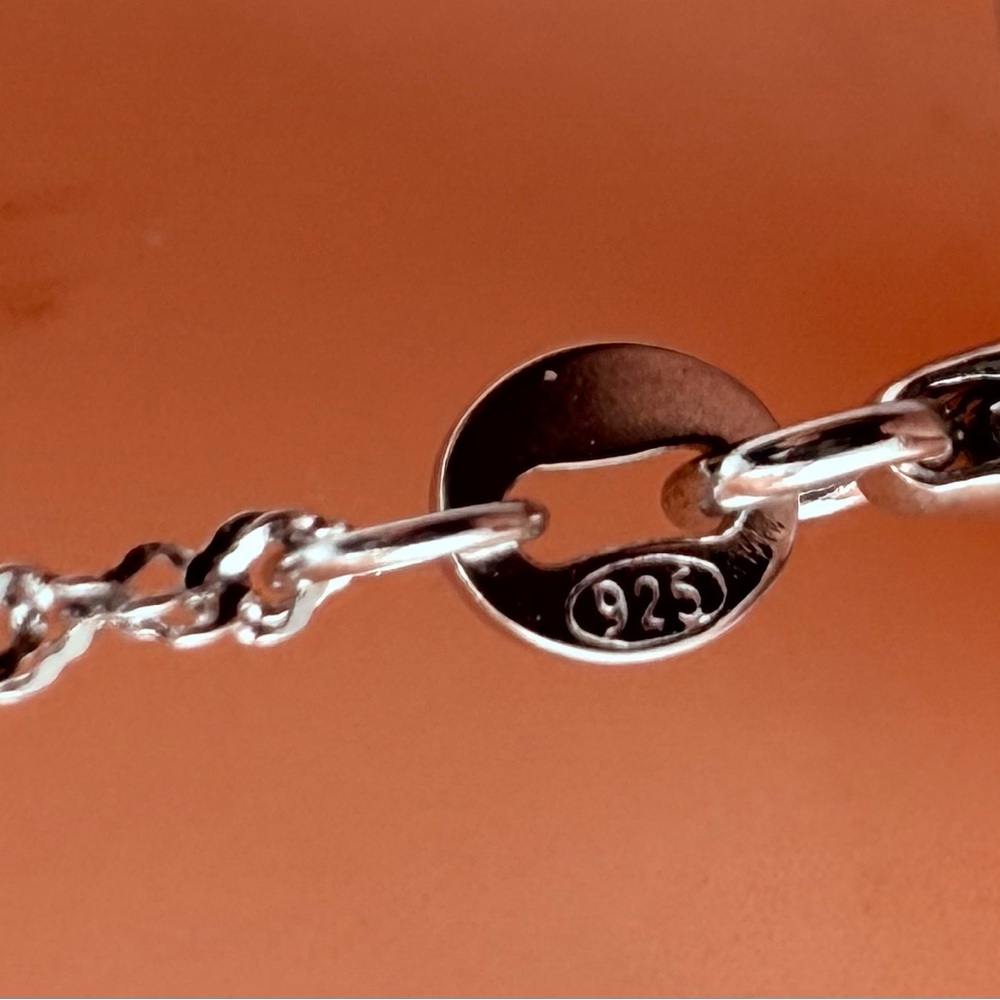 Tabitha Webb Beautiful Butterly Necklace Sterling Silver New With Tags - Picture 4 of 13